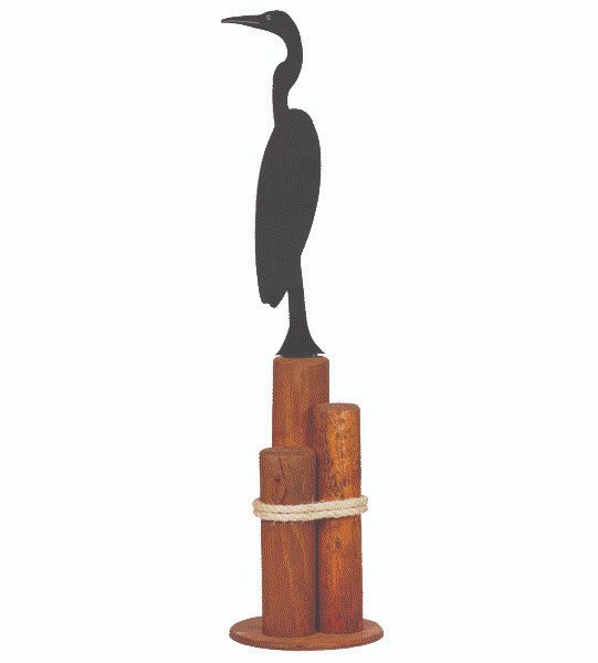 Pier Posts Beach Fishing Bird Sea Lake House Theme Decor