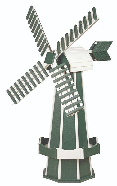 Customized Wood and Poly HDPE Windmills