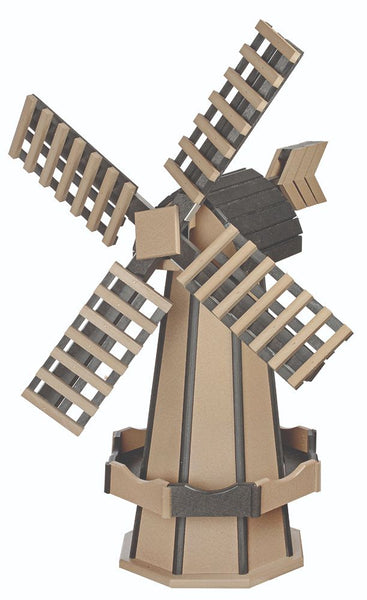 Customized Wood and Poly HDPE Windmills