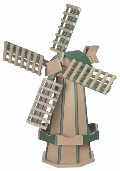 Customized Wood and Poly HDPE Windmills