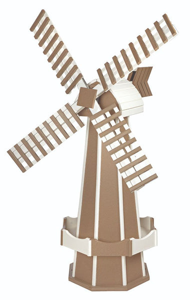 Customized Wood and Poly HDPE Windmills