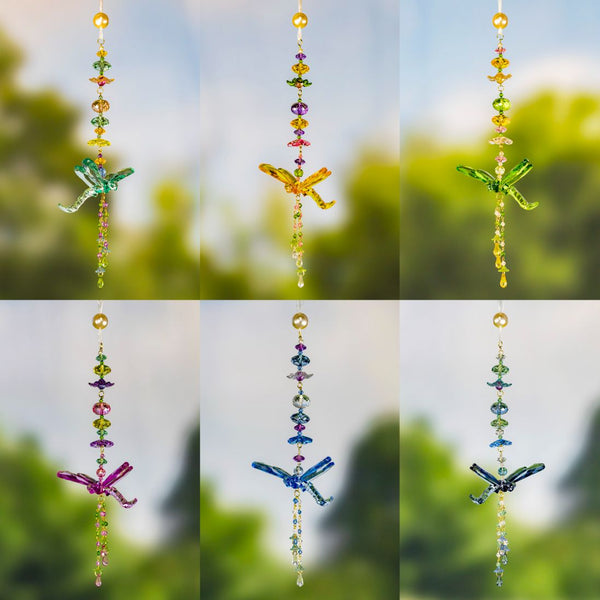 Short Acrylic Ornaments in 6 Assorted Colors