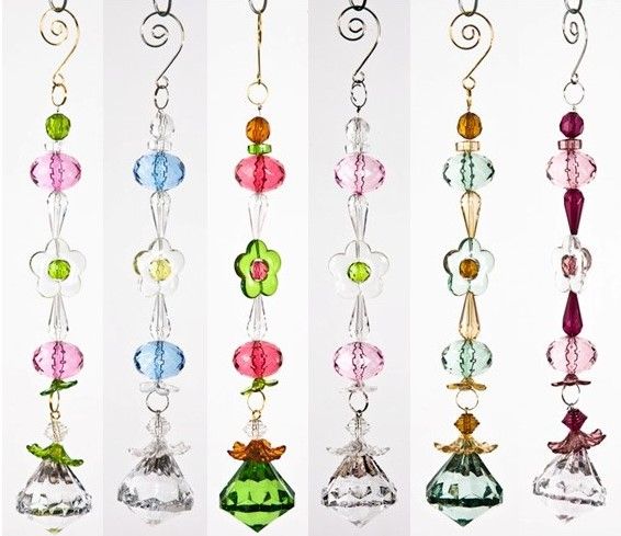 Long Acrylic Crystal Decor