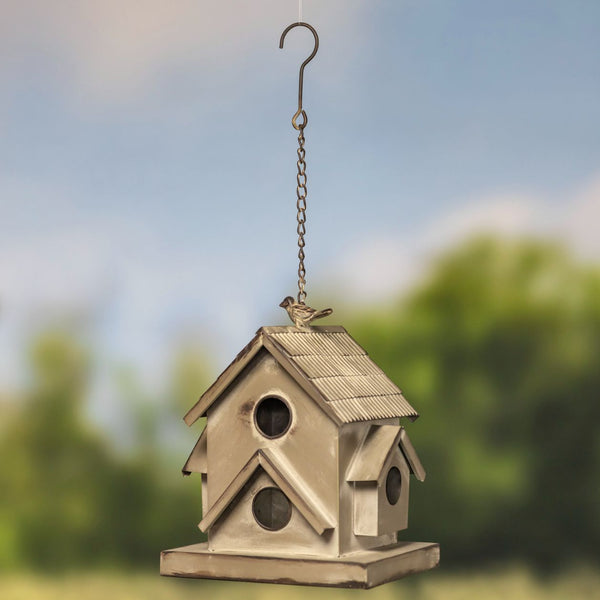 Hanging Galvanized Metal Bird Houses for Sale | Unique Decorative Custom