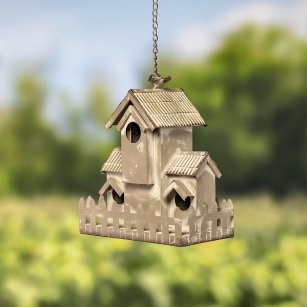 Hanging Galvanized Metal Bird Houses for Sale | Unique Decorative Custom