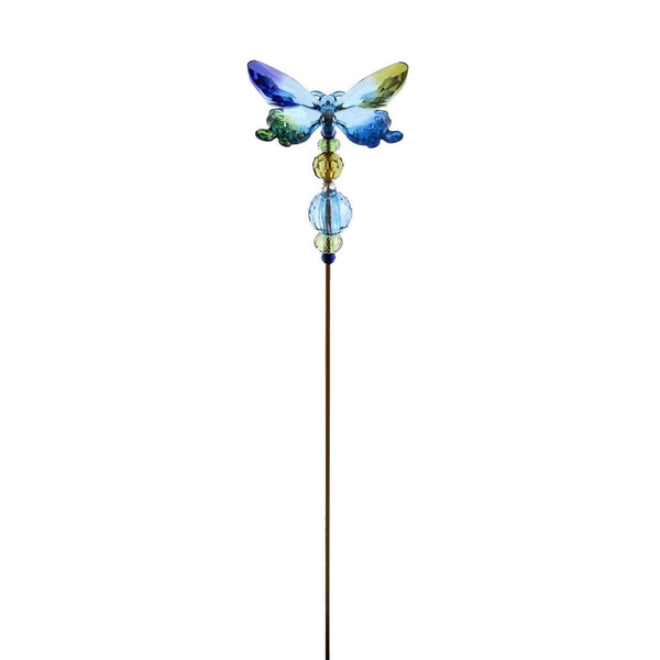 Tall Five Tone Acrylic Pot Stakes in 6 Assorted Colors