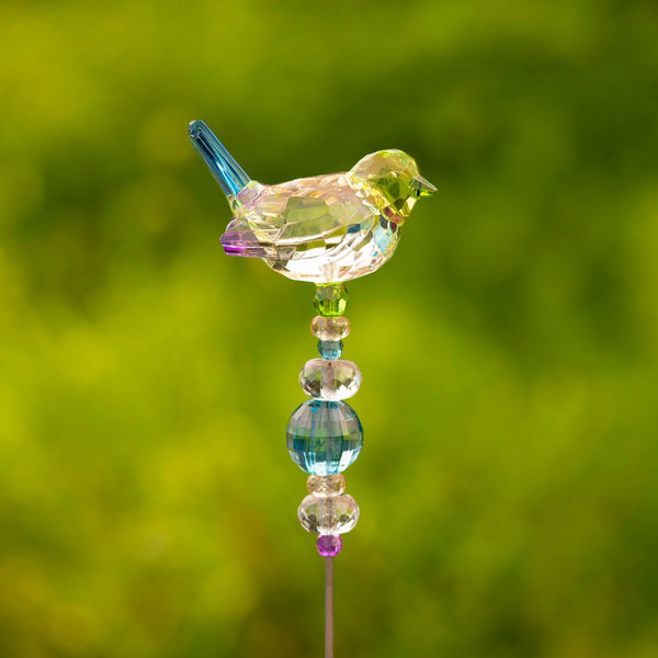 Tall Five Tone Acrylic Pot Stakes in 6 Assorted Colors