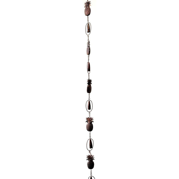 6 ft Long Bronze Iron Hanging Rain Chains | Choose from 12 Designs!