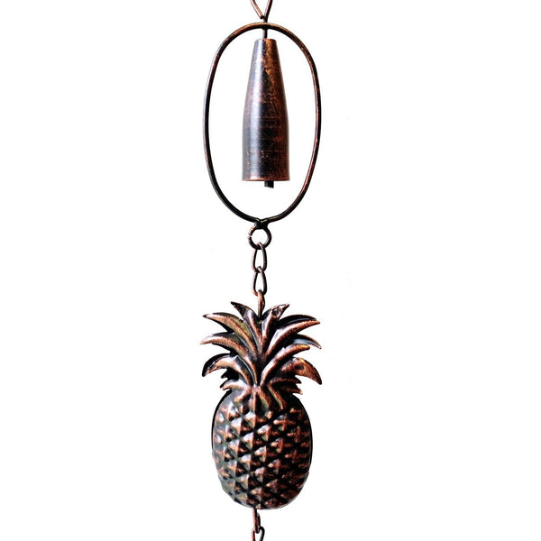6 ft Long Bronze Iron Hanging Rain Chains | Choose from 12 Designs!