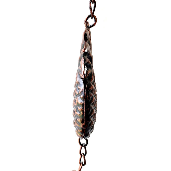 6 ft Long Bronze Iron Hanging Rain Chains | Choose from 12 Designs!