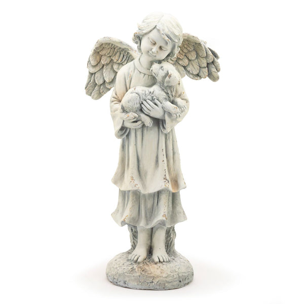 Magnesium Angel Statues in White or Bronze | 7 Designs!