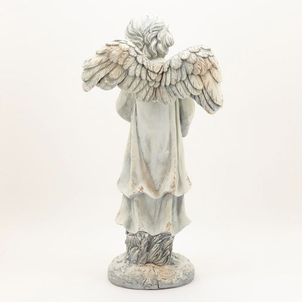Magnesium Angel Statues in White or Bronze | 7 Designs!
