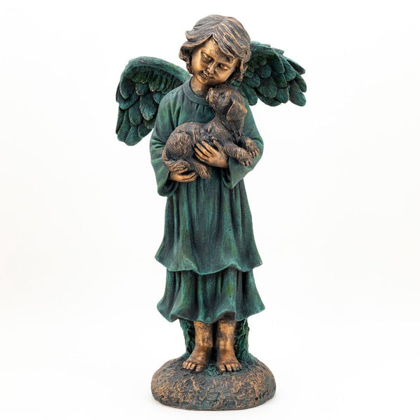 Magnesium Angel Statues in White or Bronze | 7 Designs!