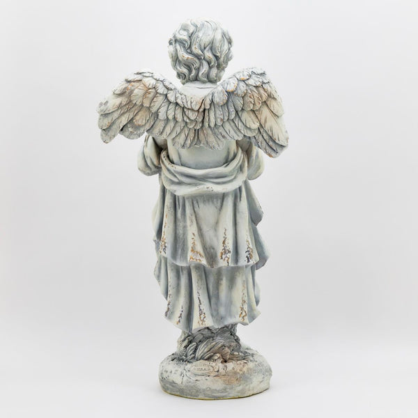 Magnesium Angel Statues in White or Bronze | 7 Designs!