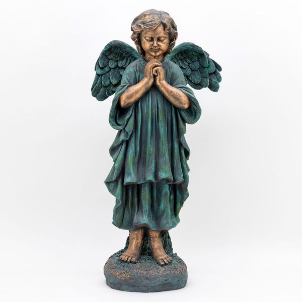 Magnesium Angel Statues in White or Bronze | 7 Designs!
