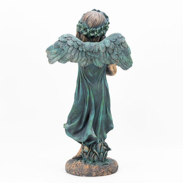 Magnesium Angel Statues in White or Bronze | 7 Designs!
