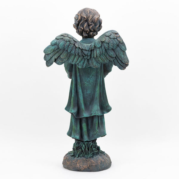 Magnesium Angel Statues in White or Bronze | 7 Designs!