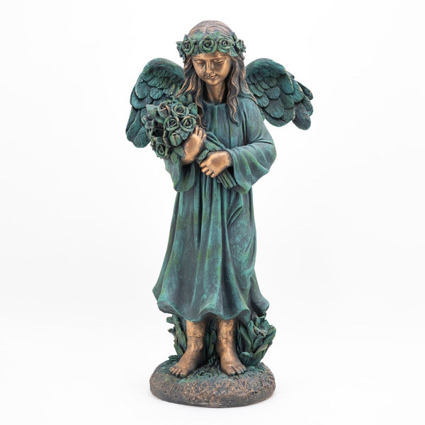 Magnesium Angel Statues in White or Bronze | 7 Designs!