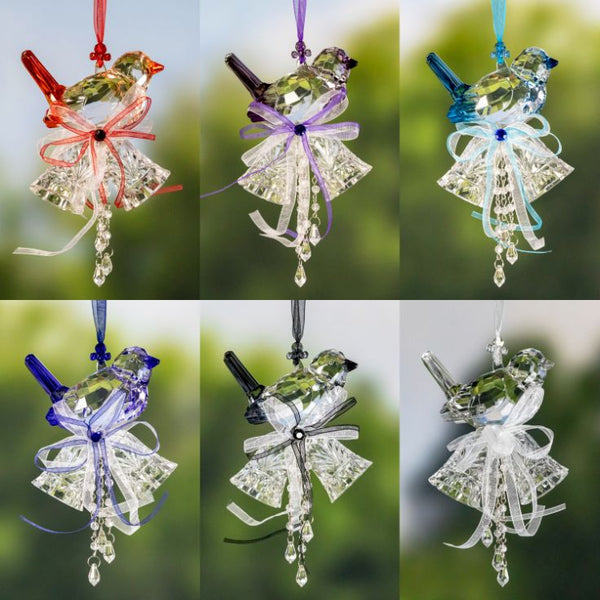 Hanging Acrylic Bird Chain & Ornaments | Over 20 Designs!