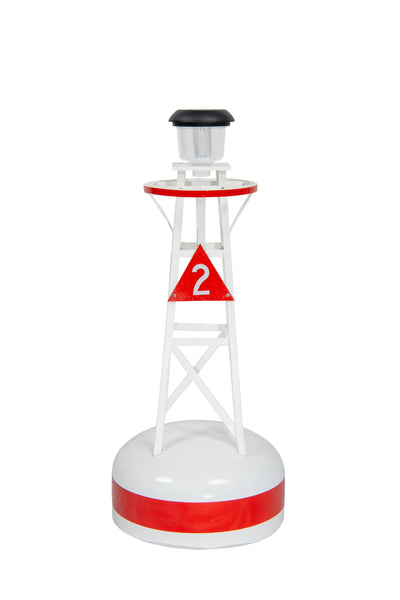 Buoy Sea Lake Home Theme Decor Custom Numbers Solar Light