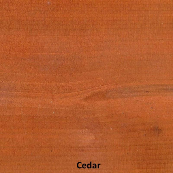 75" Twin Mattress Traditional English Swingbed Cedar Wood