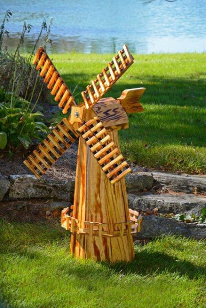 Customized Wood and Poly HDPE Windmills