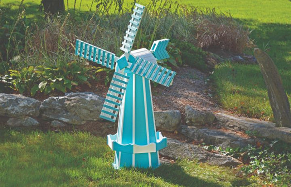 Customized Wood and Poly HDPE Windmills