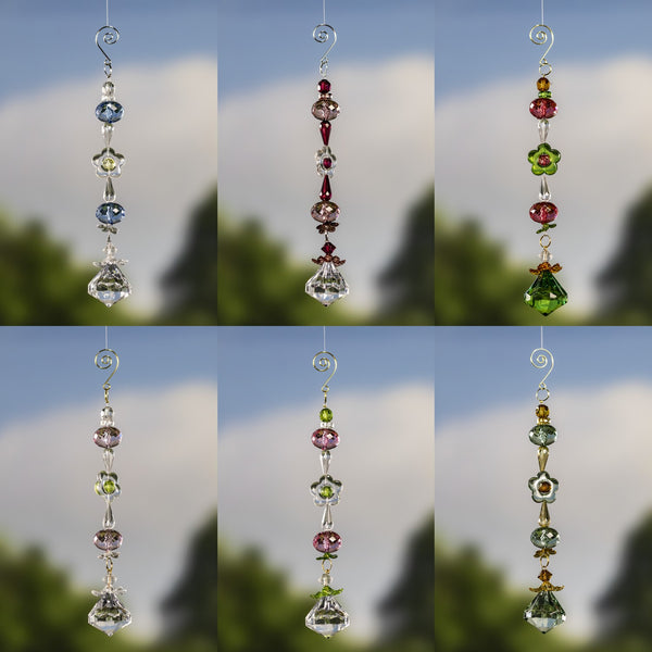 Long Acrylic Crystal Decor