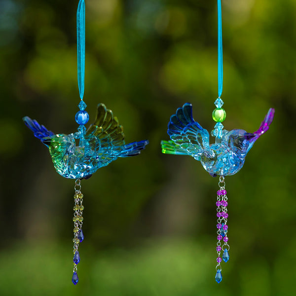 Hanging Acrylic Bird Chain & Ornaments | Over 20 Designs!