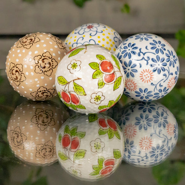 Sets of Assorted 3" 4" Ceramic Sailor Balls