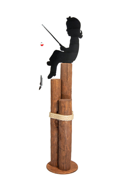 Pier Posts Beach Fishing Bird Sea Lake House Theme Decor