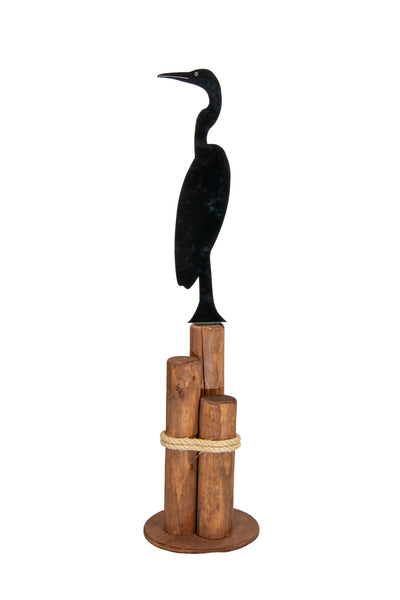Pier Posts Beach Fishing Bird Sea Lake House Theme Decor
