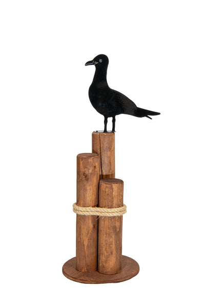 Pier Posts Beach Fishing Bird Sea Lake House Theme Decor