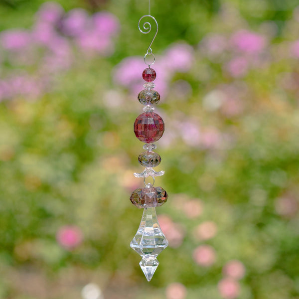 Long Acrylic Crystal Decor
