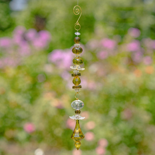 Long Acrylic Crystal Decor