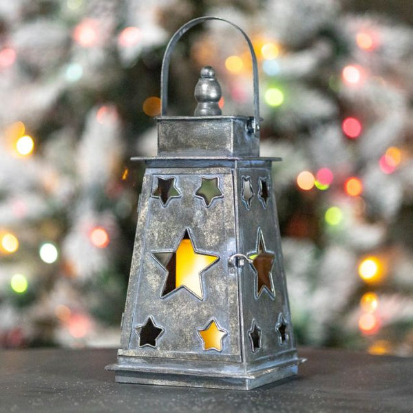 Candle Holder Lanterns Detailed Ornate Iron | Gold Silver White