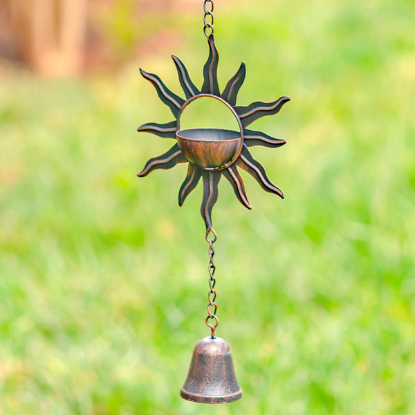 6 ft Long Bronze Iron Hanging Rain Chains | Choose from 12 Designs!