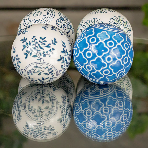 Sets of Assorted 3" 4" Ceramic Sailor Balls