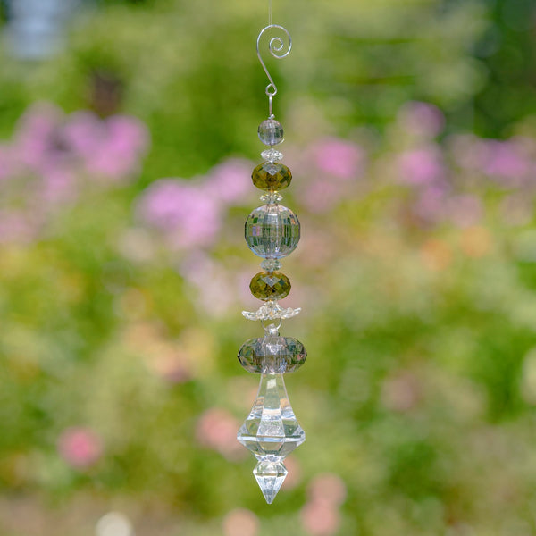 Long Acrylic Crystal Decor