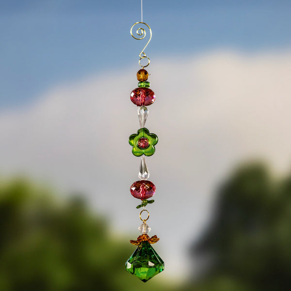 Long Acrylic Crystal Decor