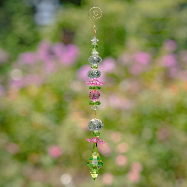 Long Acrylic Crystal Decor