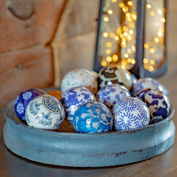 Sets of Assorted 3" 4" Ceramic Sailor Balls