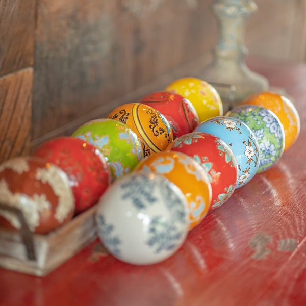 Sets of Assorted 3" 4" Ceramic Sailor Balls