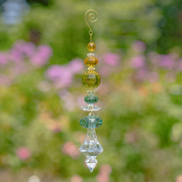 Long Acrylic Crystal Decor