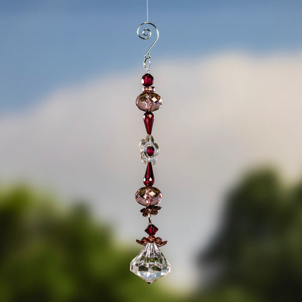 Long Acrylic Crystal Decor