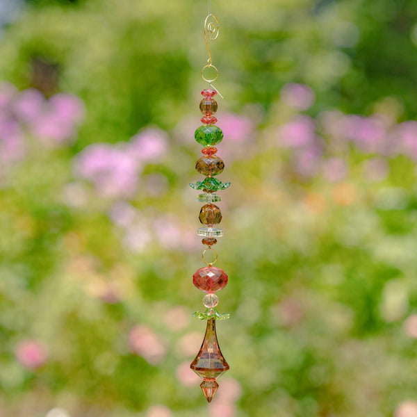 Long Acrylic Crystal Decor