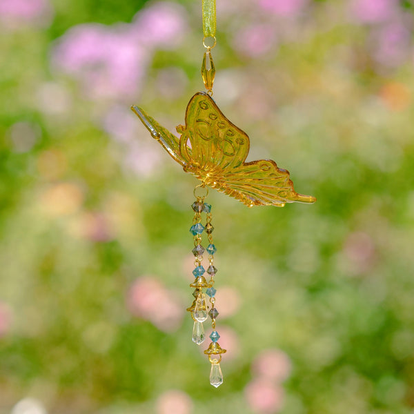 Short Acrylic Ornaments in 6 Assorted Colors