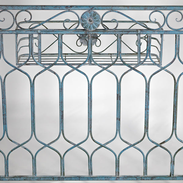 Long Metal Gazebo Arch Walkway with Planters