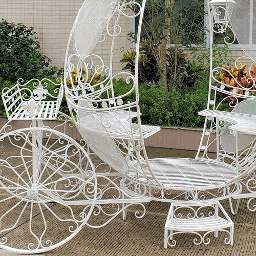 Large Round Cinderella Carriage "The Luciana"