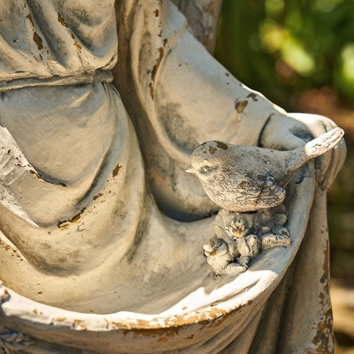 Tall Magnesium Angel Statues in Antique Bronze and Grey | 8 Designs!